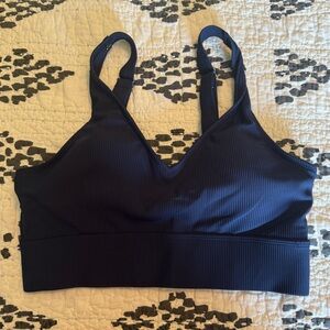 Mack and Mal- ribbed bikini top and full coverage high waisted bottom